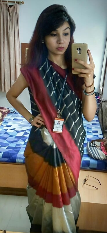 Slim Indian Office Lady Nude After Boyfriend Request
