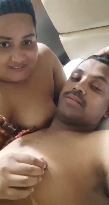 Chubby Wife Soft Boobs Pressed Against Husband In Foreplay