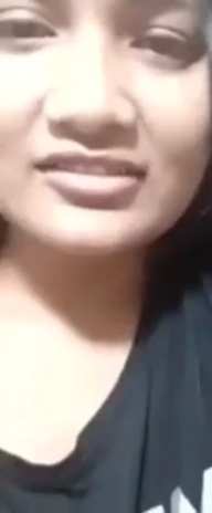 Cute Expression During Topless Boobs Show By Indian Girl