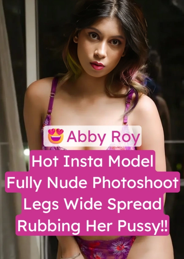 Abby Roy Nude Photoshoot Leaked