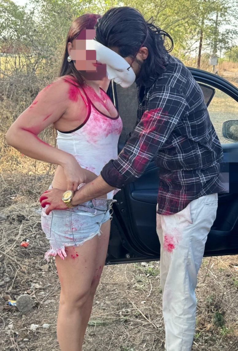 Jaslin Fucks 18-Year-Old Boy During Holi Celebration