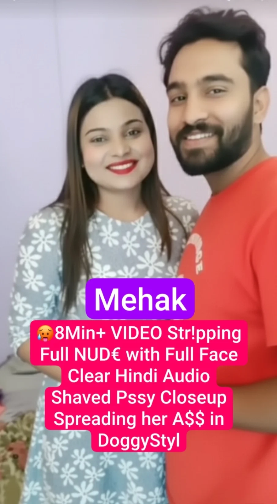 Mehak Nude Tango Live Video – Boobs Pressing & Shaved Pussy Closeup