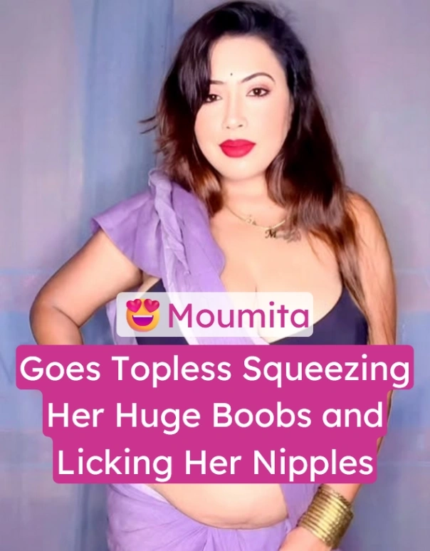Milf Moumita Topless Video – Big Boobs & Nipple Licking