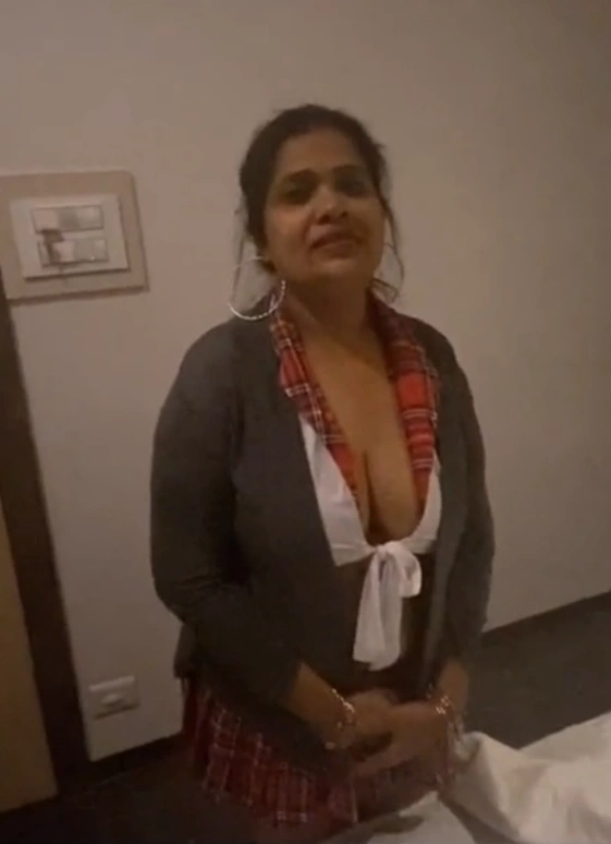OnlyFans Indian Model Fucks Hard in School Dress