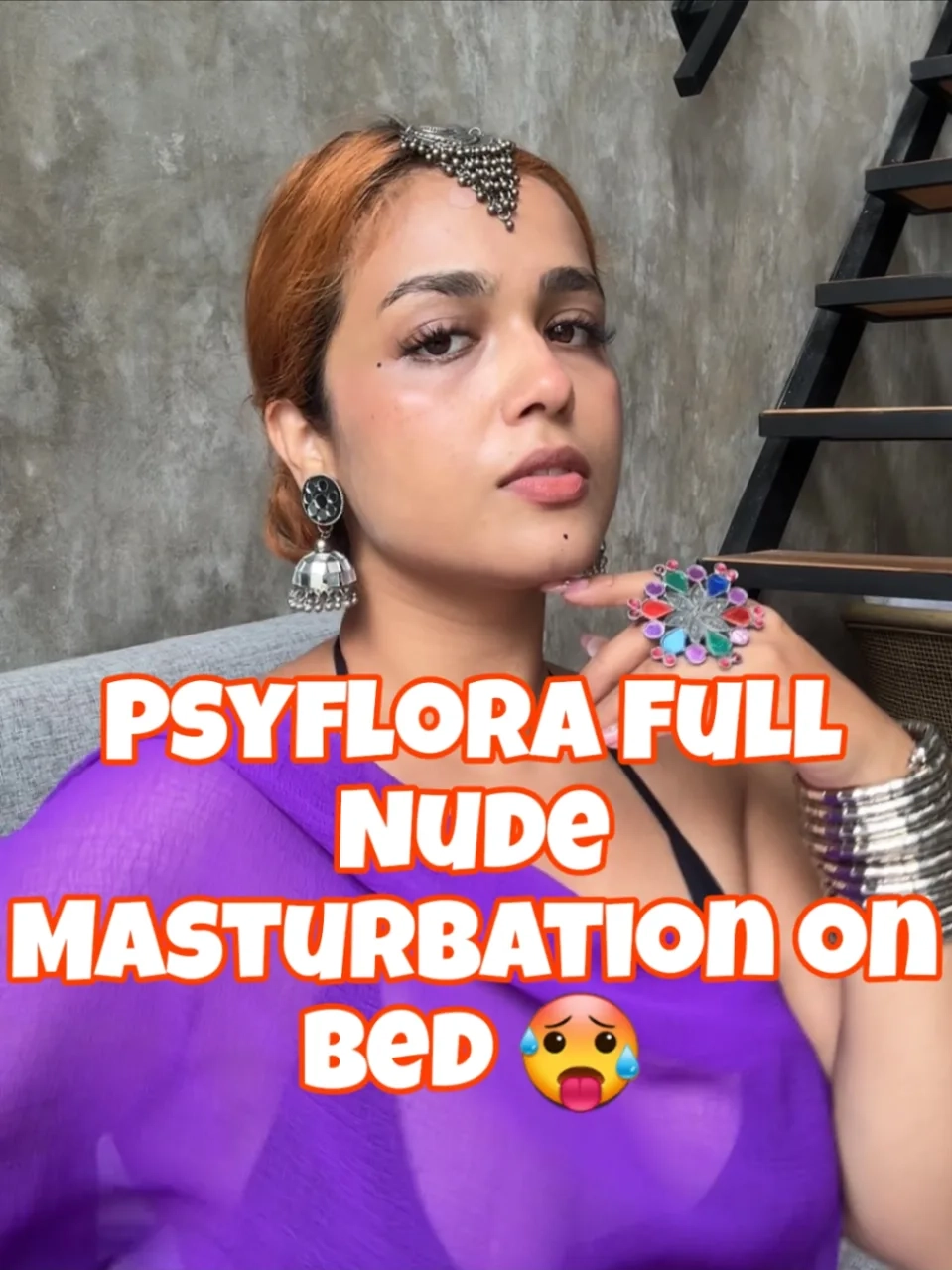 PSYFLORA Nude Masturbation Video | Pussy Fingering on Bed