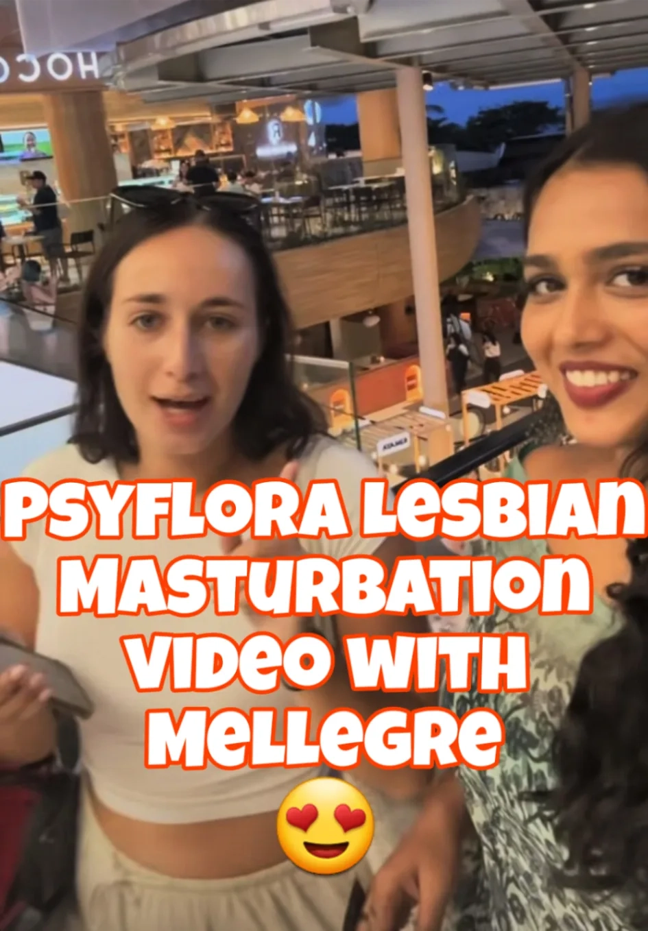 Psyflora & Mellegre Lesbian Masturbation Video – Wet Pussy Fingering