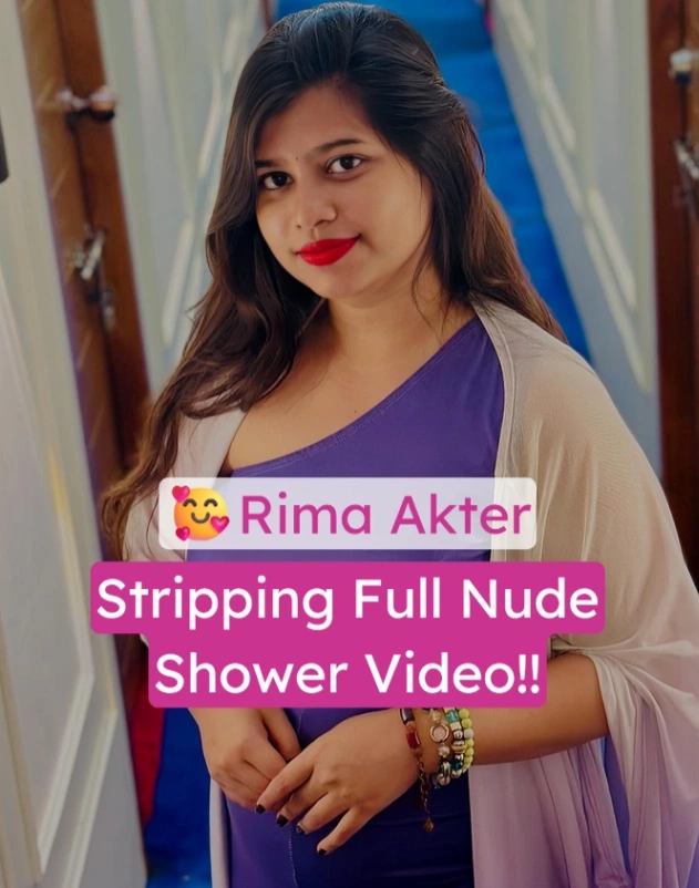 Rima Akter XXX Nude Shower Video Showing Her Juicy Ass
