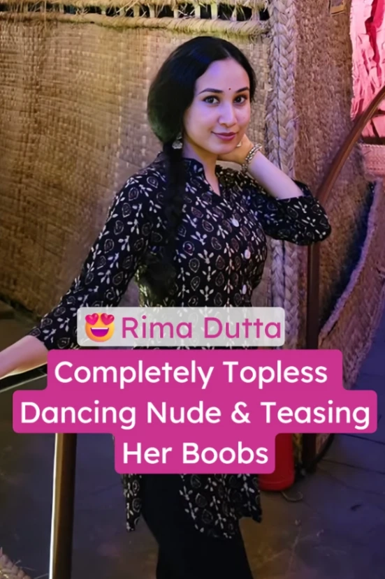 Rima Dutta Nude Topless Photoshoot Video