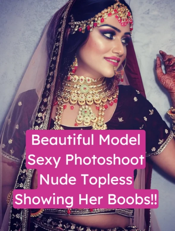 Watch Hot Insta Model Fully Nude Teasing Her Big Boobs in Sexy Photoshoot