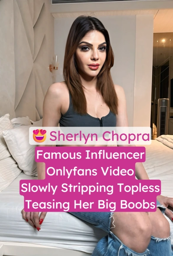 Watch Sherlyn Chopra Topless OnlyFans XXX Video